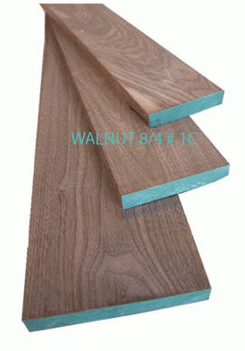 Gỗ óc chó xẻ (Walnut) 8/4” # 1 com Gỗ óc chó (Walnut) 8/4” # 1 com